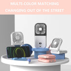 Phone Holder Cooling Fan Rechargeable 3000mAh