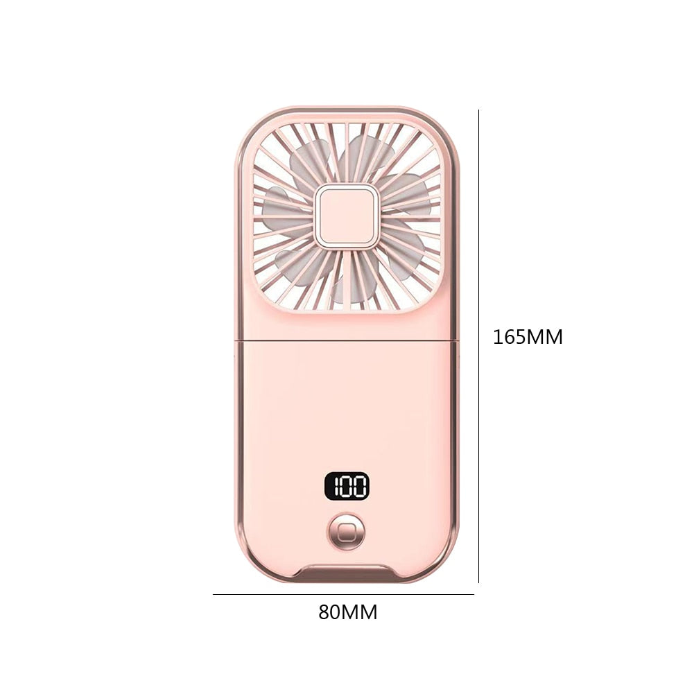 Phone Holder Cooling Fan Rechargeable 3000mAh