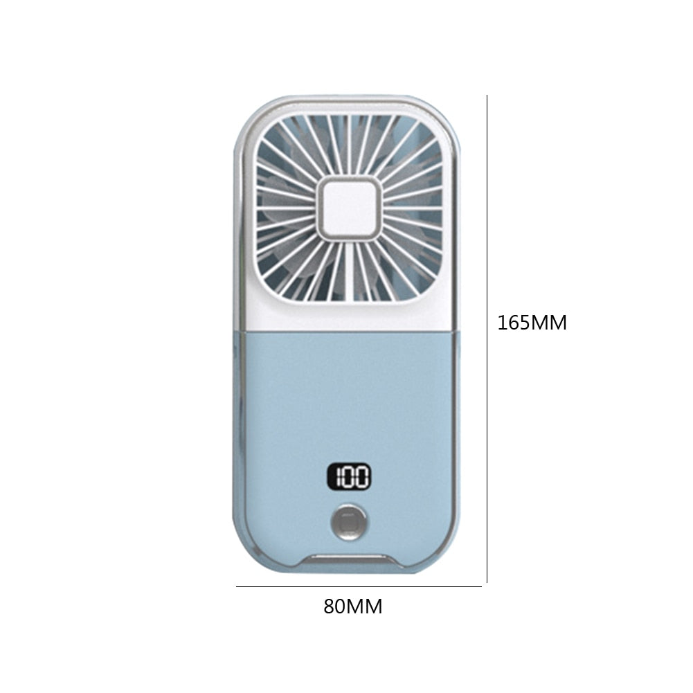 Phone Holder Cooling Fan Rechargeable 3000mAh