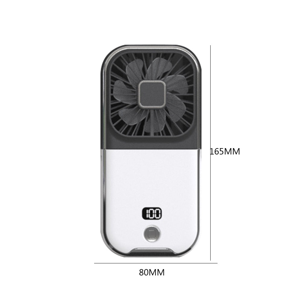 Phone Holder Cooling Fan Rechargeable 3000mAh