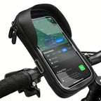Phone Holder Handlebar Mount Waterproof 360-Degree Fits 4.5-6.4 Inch