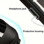 Phone Holder Handlebar Mount Waterproof 360-Degree Fits 4.5-6.4 Inch