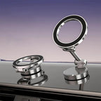 Phone Holder Magnetic Metal Base Adjustable Angle 2-Pack
