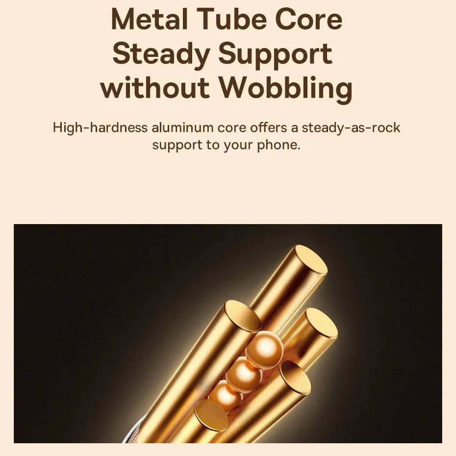 Phone Holder Wearable Flexible 14-Inch 360° Aluminum Core