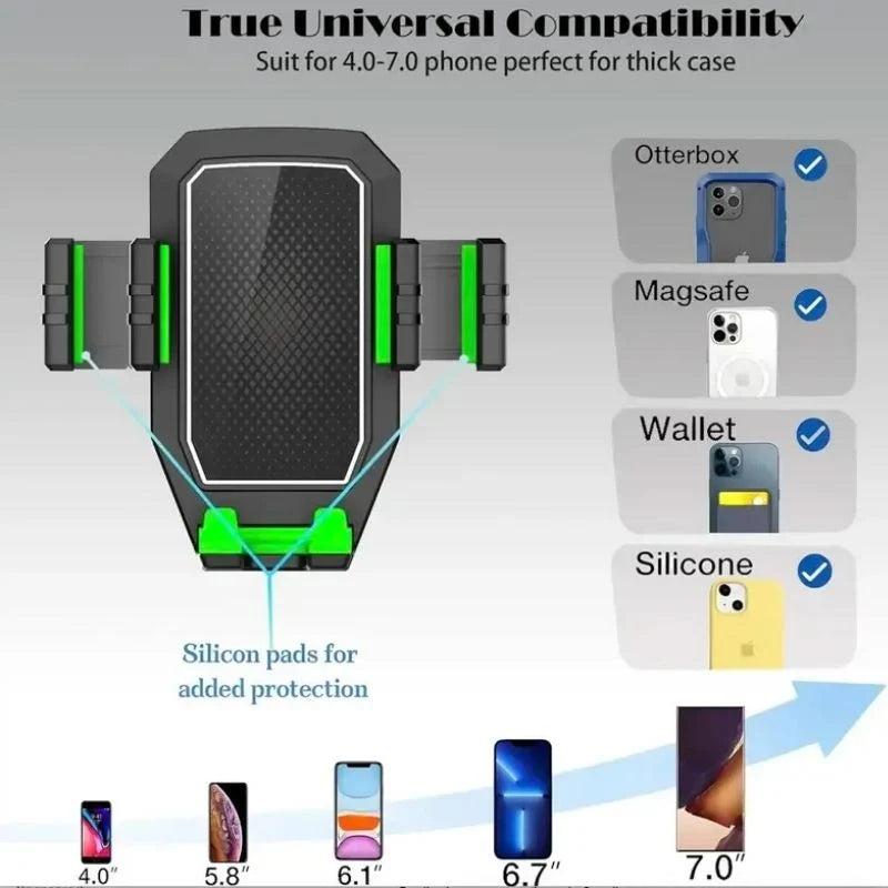 Phone Mount Long-Reach 16.9-Inch Gel Suction