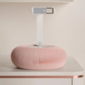 Phone Pillow Holder Plush Ergonomic Adjustable Slot & Snack Bowl