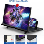Phone Screen Magnifier 16-Inch Foldable 3D Acrylic Lens