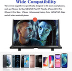 Phone Screen Magnifier 16-Inch Foldable 3D Acrylic Lens