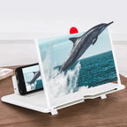 Phone Screen Magnifier 3D Optical Foldable Adjustable Stand