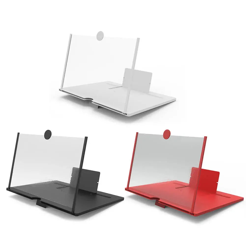 Phone Screen Magnifier 3D Optical Foldable Adjustable Stand