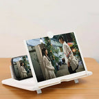 Phone Screen Magnifier Adjustable Angle Hands-Free Portable