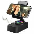Phone & Tablet Speaker Stand Foldable Bluetooth 5.3 1500mAh
