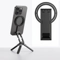 Phone Tripod Stand Foldable Aluminum Magnetic Quick Mount
