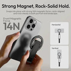 Phone Tripod Stand Foldable Aluminum Magnetic Quick Mount