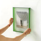 Photo Frame Double-Layer Acrylic Colored Edge