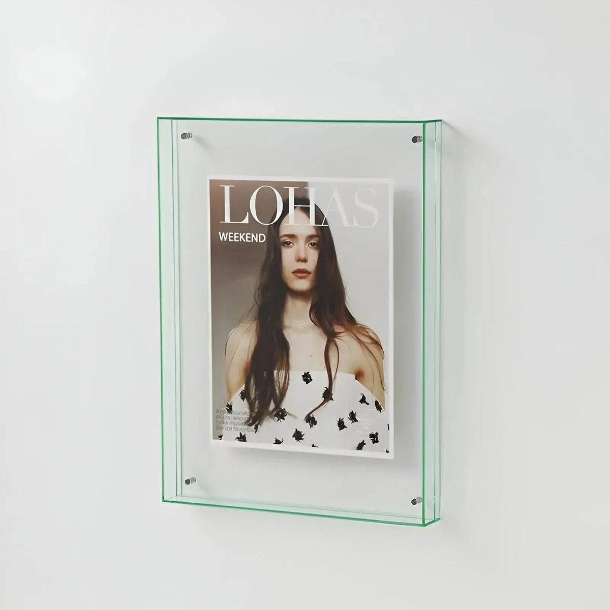 Photo Frame Double-Layer Acrylic Colored Edge