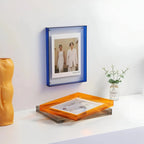 Photo Frame Double-Layer Acrylic Colored Edge