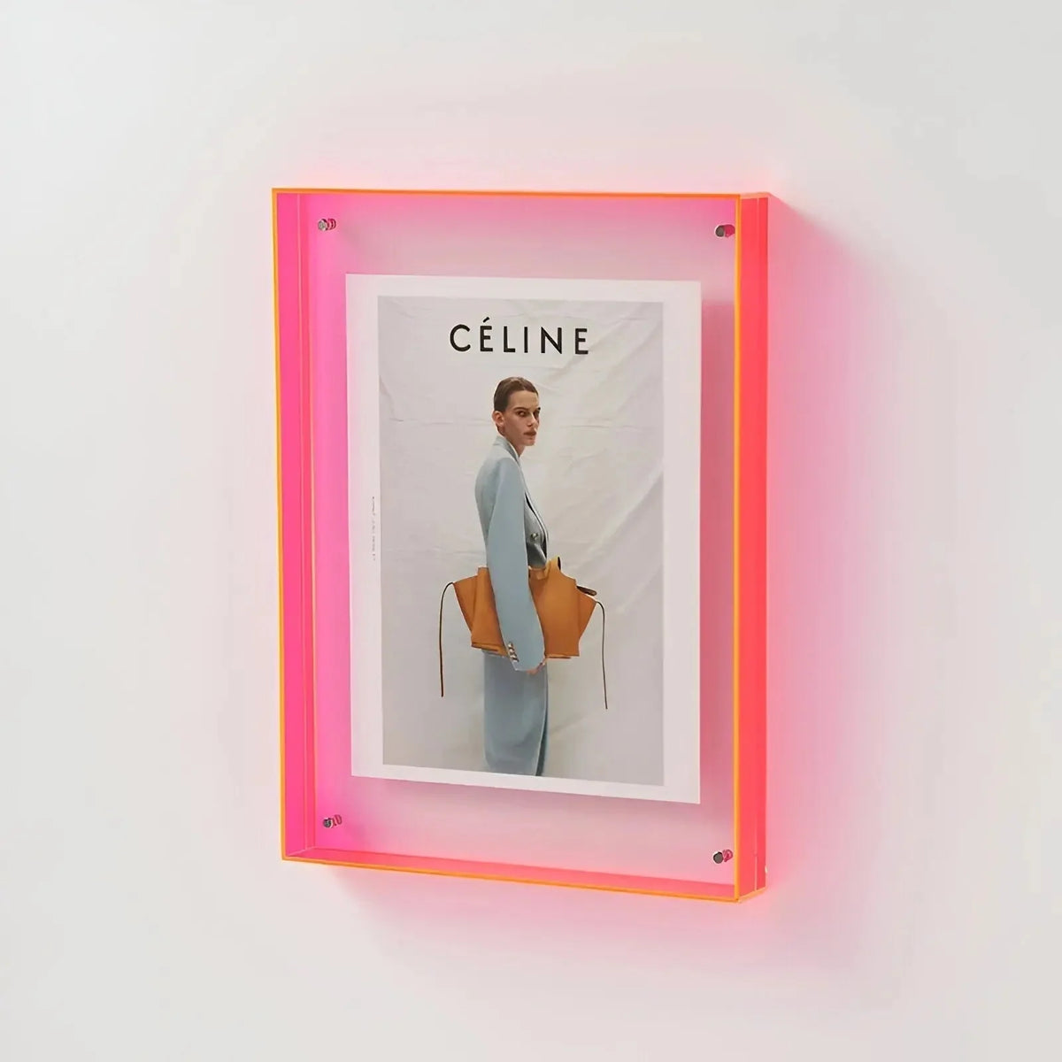 Photo Frame Double-Layer Acrylic Colored Edge