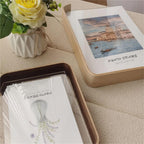 Photo Frame Double-Sided Beech Wood & Shatter-Resistant Acrylic