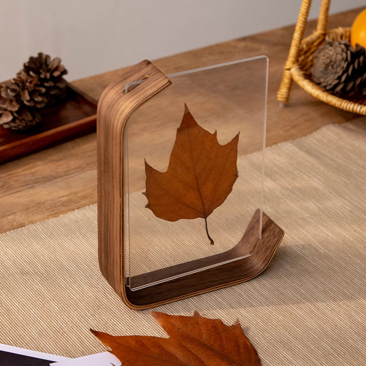 Photo Frame Double-Sided Floating Effect FSC Wood