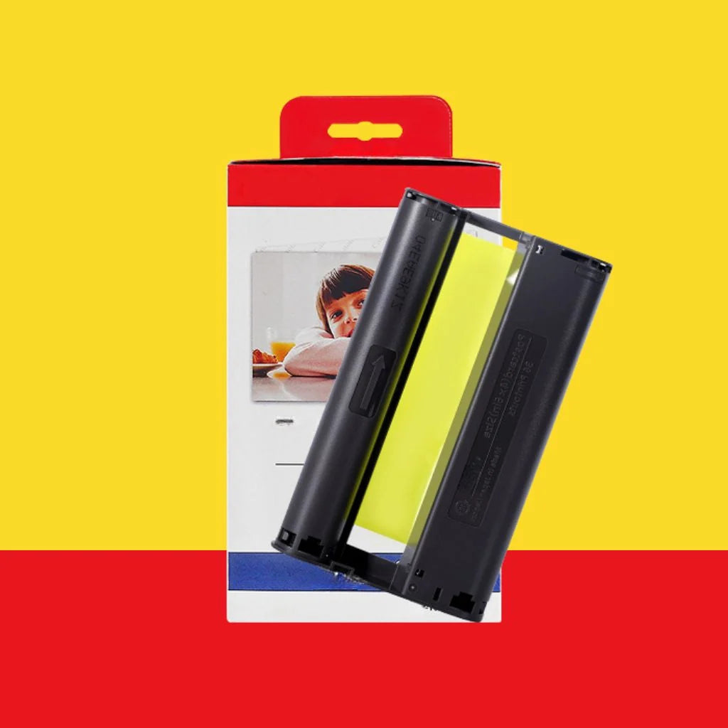 Photo Printer Refill Pack Cartridge & 40 4x6 Sheets