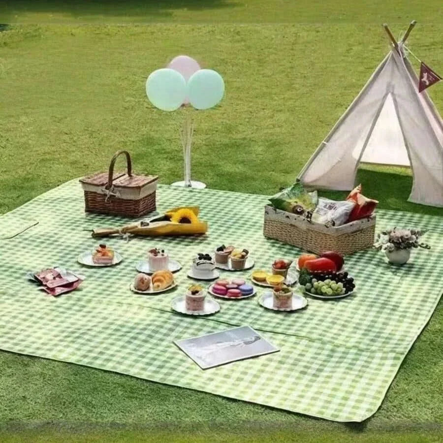 Picnic Blanket Foldable Quick-Drying & Water-Repellent