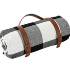 Picnic Blanket Foldable Soft Acrylic Top & Waterproof Bottom