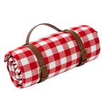 Picnic Blanket Foldable Soft Acrylic Top & Waterproof Bottom