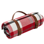 Picnic Blanket Foldable Soft Acrylic Top & Waterproof Bottom
