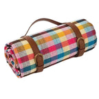 Picnic Blanket Foldable Soft Acrylic Top & Waterproof Bottom