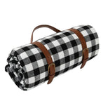 Picnic Blanket Foldable Soft Acrylic Top & Waterproof Bottom