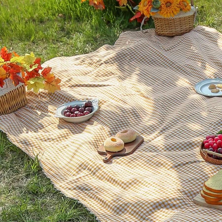 Picnic Blanket Quick-Drying Polyester Foldable