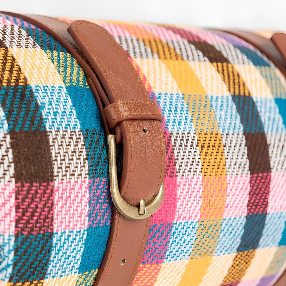 Picnic Blanket Soft Acrylic Top & Waterproof Backing