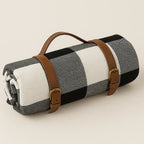 Picnic Blanket Soft Acrylic Top & Waterproof Backing