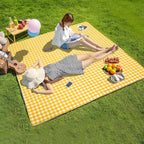 Picnic Blanket Waterproof Foldable Soft Acrylic Top