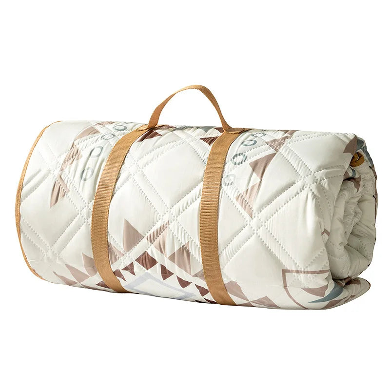 Picnic Mat Bohemian Geometric Print Moisture-Resistant