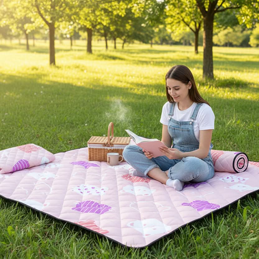 Picnic Mat Thick Padded Foldable & Weather-Resistant