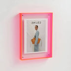 Picture Frame Clear Acrylic Multiple Sizes