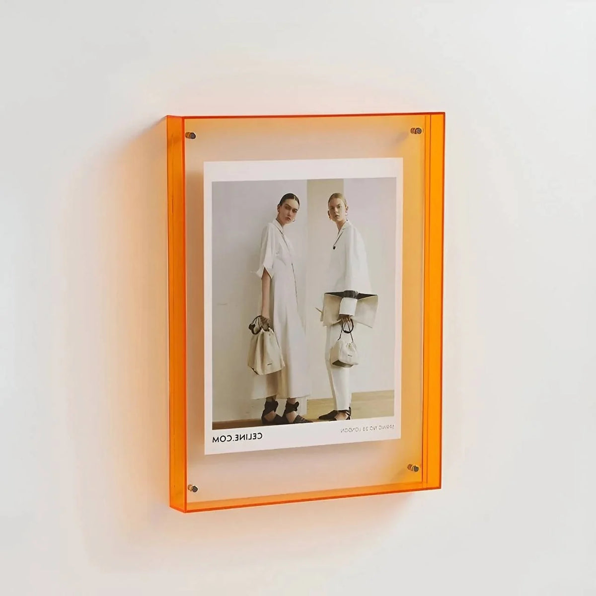 Picture Frame Clear Acrylic Multiple Sizes