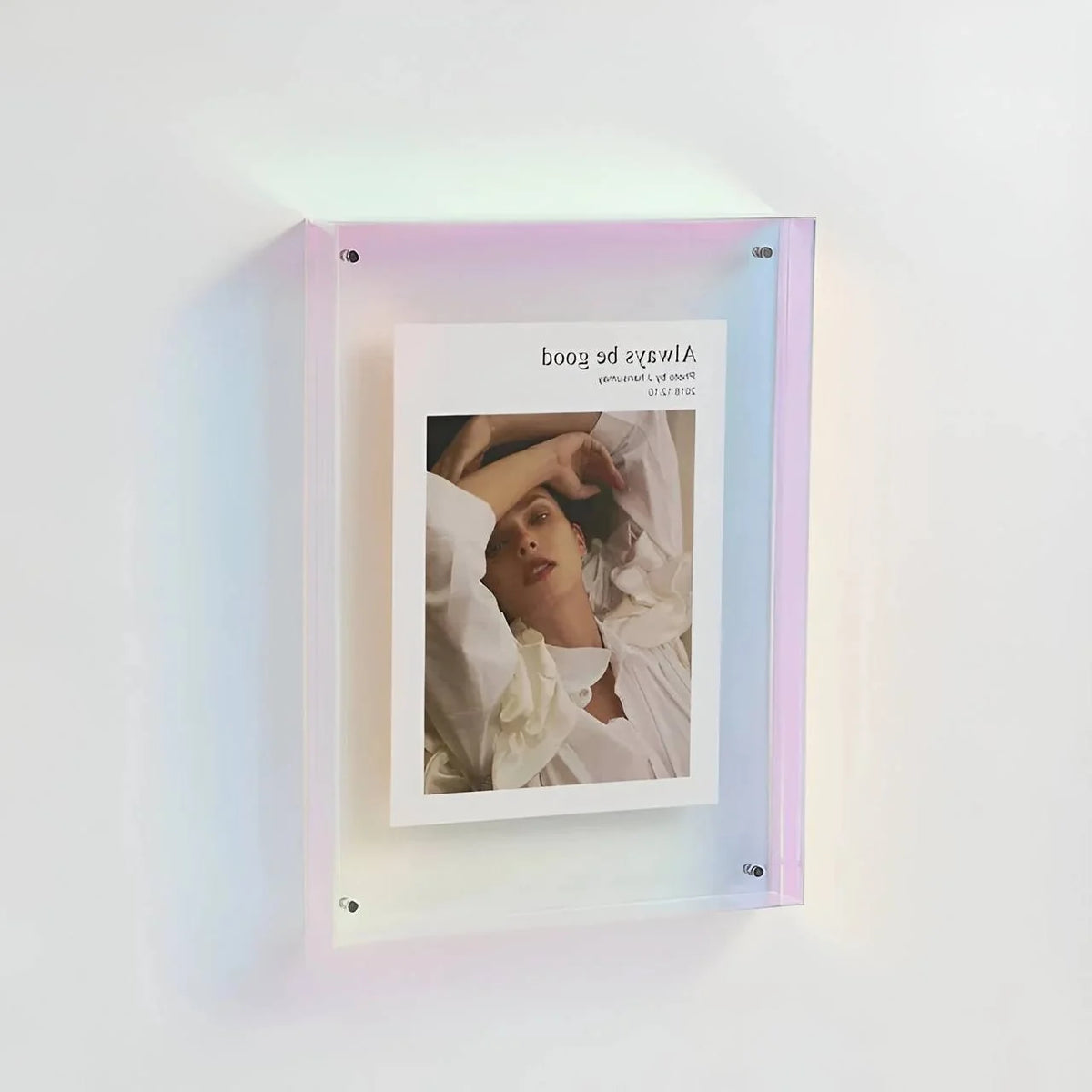 Picture Frame Clear Acrylic Multiple Sizes
