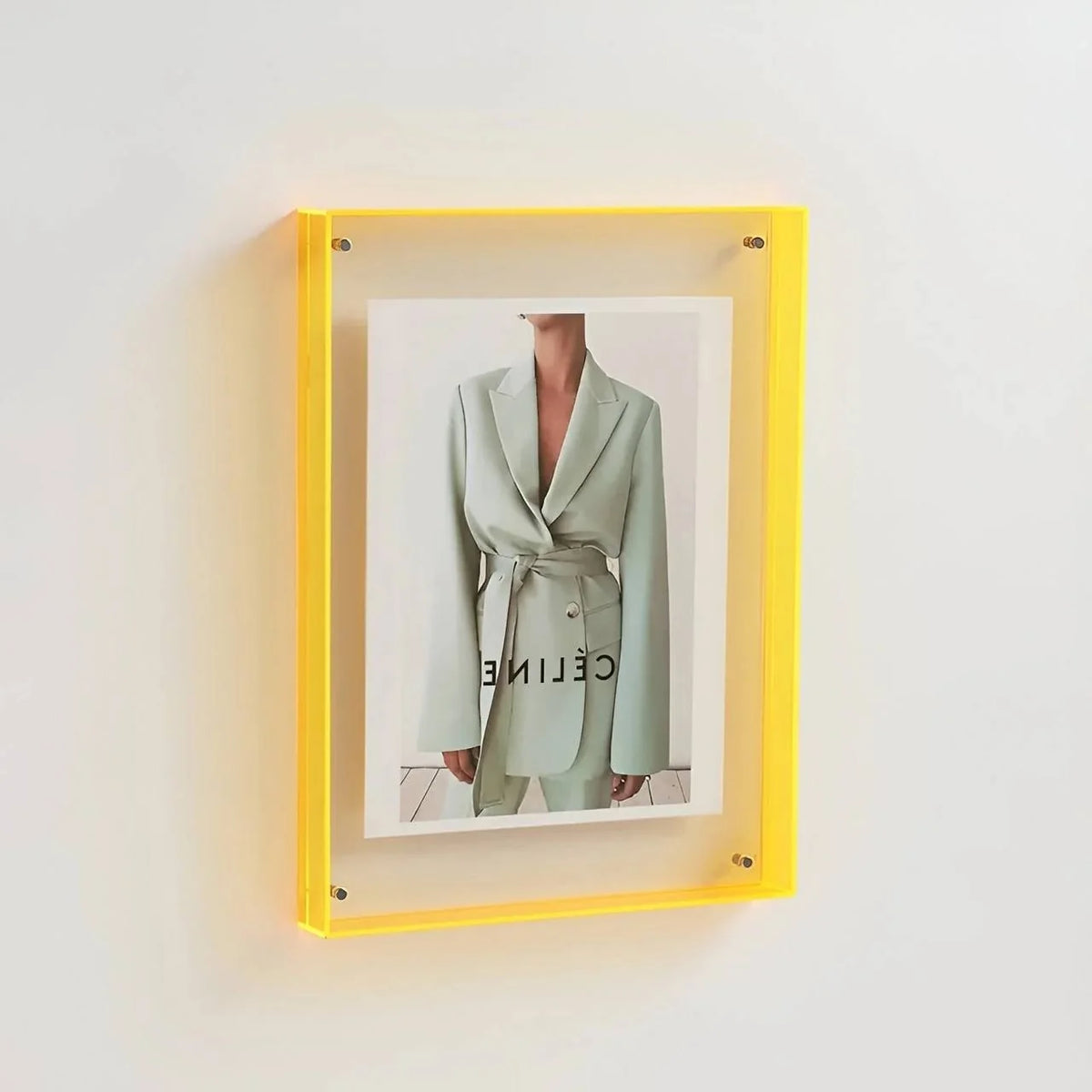 Picture Frame Clear Acrylic Multiple Sizes