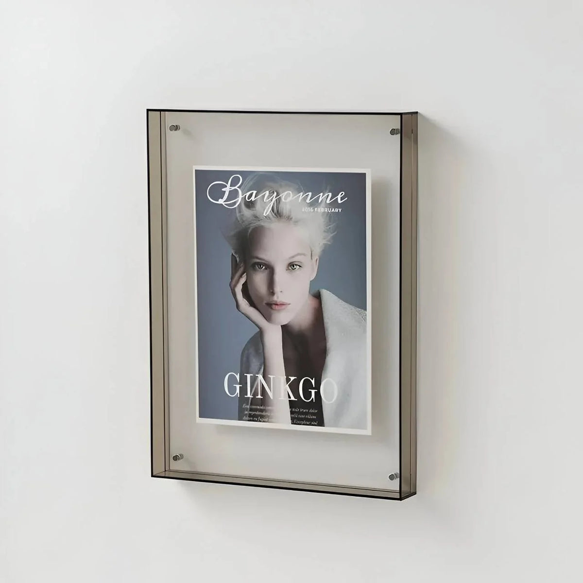 Picture Frame Clear Acrylic Multiple Sizes