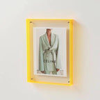 Picture Frame Colored Transparent Acrylic Wall & Table