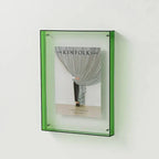 Picture Frame Colored Transparent Acrylic Wall & Table