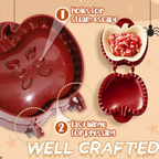Pie Maker 3-Piece Pumpkin Apple & Acorn BPA-Free Non-Slip