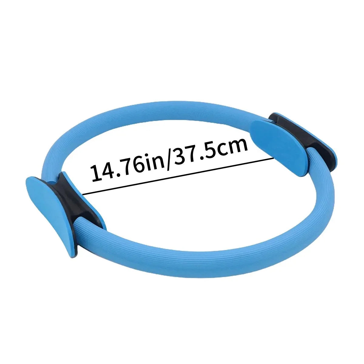 Pilates Ring Fiberglass Core Padded Foam Handles