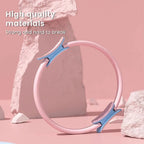 Pilates Ring High-Resistance Fiberglass Core Non-Slip Foam Handles 35cm