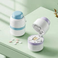 Pill Cutter Stainless Steel Blade & Safety Lock