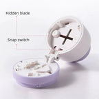 Pill Cutter Stainless Steel Blade & Safety Lock