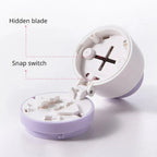 Pill Cutter Stainless Steel Blade With Waterproof Storage